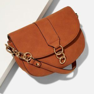 ||Justfab|| Saddle Shoulder Bag